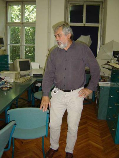 Vladimir Zebec u HPM-u; snimljeno 29. svibnja 2007., snimila Jozefina Dautbegović