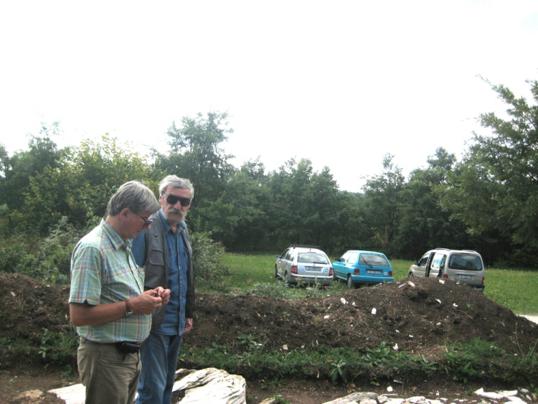 Arheološki teren Zorana Gregla, Bratelji, 2011. godine